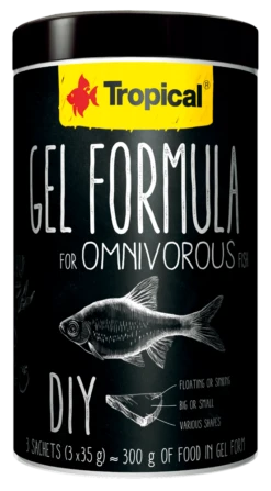 Tropical Gel Formula Pour Poissons Omnivores 1000ml