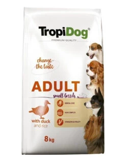 Tropidog Premium Adult Small Breeds Avec Canard Et Riz 8kg+Surprise Gratuite Pour Chien 6 Tropidog Premium Adult Small Breeds Avec Canard Et Riz 8kg+Surprise Gratuite Pour Chien -ROYAL CANIN Soldes Magasin fre pl Tropidog Premium Adulte Petites Races avec canard et riz 8kg 23742 1