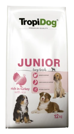 Tropidog Premium Junior Dinde Avec Riz 12kg + Surprise Gratuite Pour Chien 6 Tropidog Premium Junior Dinde Avec Riz 12kg + Surprise Gratuite Pour Chien -ROYAL CANIN Soldes Magasin fre pl Tropidog Premium Junior Dinde avec Riz 12kg 23357 1