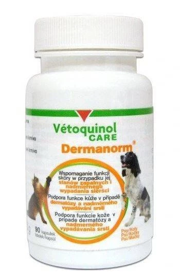 VETOQUINOL Dermanorm 90 Capsules 3 VETOQUINOL Dermanorm 90 Capsules