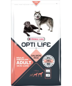 Versele-Laga Opti Life Adult Skin Care Medium&Maxi Au Saumon 12.5kg -ROYAL CANIN Soldes Magasin fre pl Versele Laga Opti Life Adult Skin Care Medium Maxi au saumon 12 5kg 15489 1