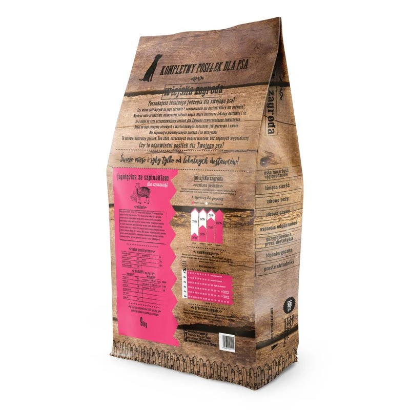 Wiejska Zagroda Agneau Aux épinards (pour Chiots) 9kg + Surprise Gratuite Pour Votre Chien 4 Wiejska Zagroda Agneau Aux épinards (pour Chiots) 9kg + Surprise Gratuite Pour Votre Chien – Image 2