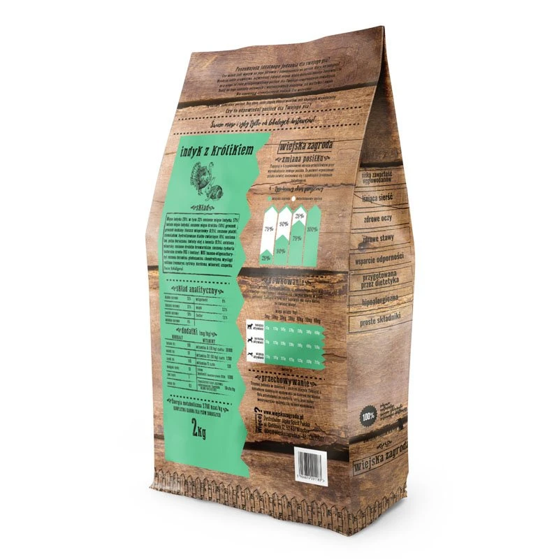 Wiejska Zagroda Dinde Et Lapin (petites Races) 2kg +Surprise Gratuite Pour Votre Chien 5 Wiejska Zagroda Dinde Et Lapin (petites Races) 2kg +Surprise Gratuite Pour Votre Chien – Image 3